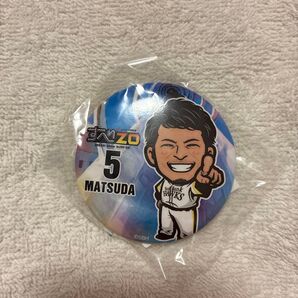 福岡ソフトバンクホークス 松田宣浩 缶バッジ