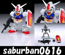 G0101完成品 SDガンダム RX78-2 クロスシルエット 機動戦士ガンダム 連邦軍 白兵戦 試作機 1st ファースト 0079 初代 ガンプラ アムロレイ_画像1