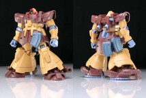 G0105完成品 1/144 HGUC ドム トローペン サンドブラウン Ver HG ガンダム 0083 スターダストメモリー MS09F ジオン デラーズフリート OVA_画像2