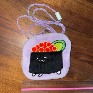 おしゅしだよ (軍艦いくら)がま口ポーチ