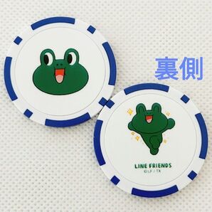 ラインフレンズ レナード ゴルフマーカー