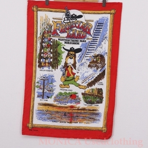 KIT112* interior also *[ kitchen Cross ] Vintage dish Cross tapestry fabric retro miscellaneous goods remake 