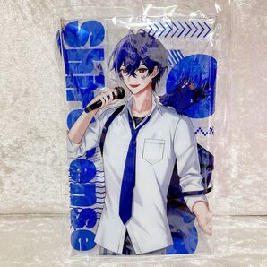 女子研究大学 クリアマルチケース ラウンドワン限定 ROUND1限定 限定 しろせんせー ブルー 青