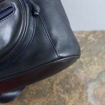 LANCEL LOGO EMBOSSED LEATHER SHOULDER BAG MADE IN SPAIN/ランセルロゴ型押しレザーショルダーバッグ_画像5