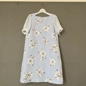 MERCURY DUO マーキュリーデュオ 花柄 シースルー ワンピース Fサイズ