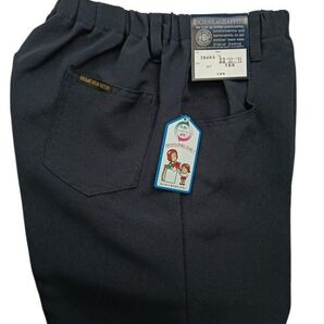 イートン半ズボン160A総ゴム夏物小学生制服■丸洗い速乾ポリエステル■新品タグ付