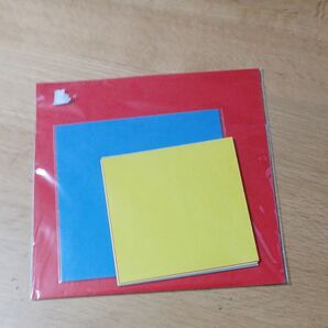 色画用紙 3色セット (赤、青、黄) 工作、DIYに