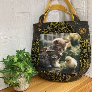 ふっくらバック 小さいサイズ ハンドメイド