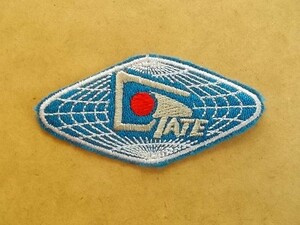 GATE ゲートボール ロゴ 刺繍ワッペン/日本ゲートボール連合JGUスポーツ運動パッチPATCHESアップリケ v135