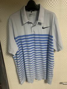  Nike Golf короткий рукав стрейч рубашка-поло X X L прекрасный товар 