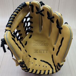ゼット 少年ソフトボール・野球用グローブ ソフトステア ブラウン 右投げ 新品