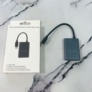 Type-C USB カードリーダー SD TF メモリカードリーダー