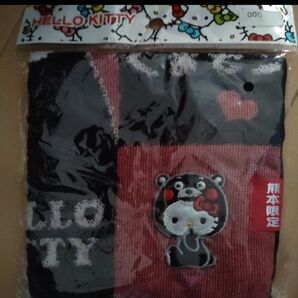 熊本限定 ハローキティ くまもん ハンカチタオル サンリオ