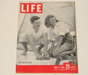 ＬＩＦＥ　アメリカ雑誌　１９４８　JUNE　２１　