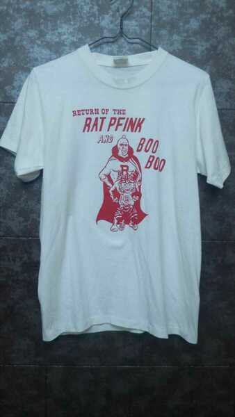 ストリートバイカースタイルSNOID RAT PFINK ＆ BOOBOO Tシャツ