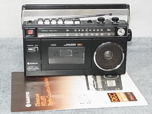 三洋電機　SANYO 【MR-1700(B)】 2バンド ポータブル ラジカセ 中古再生品です 管理20090914