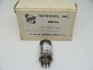 真空管 6AK5 1本 東芝 TEKTRONIX,INC. 箱入り 3ヶ月保証 #015-019