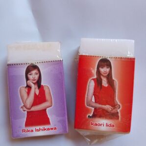 モーニング娘。 石川梨華 飯田圭織 消しゴム 2個セット