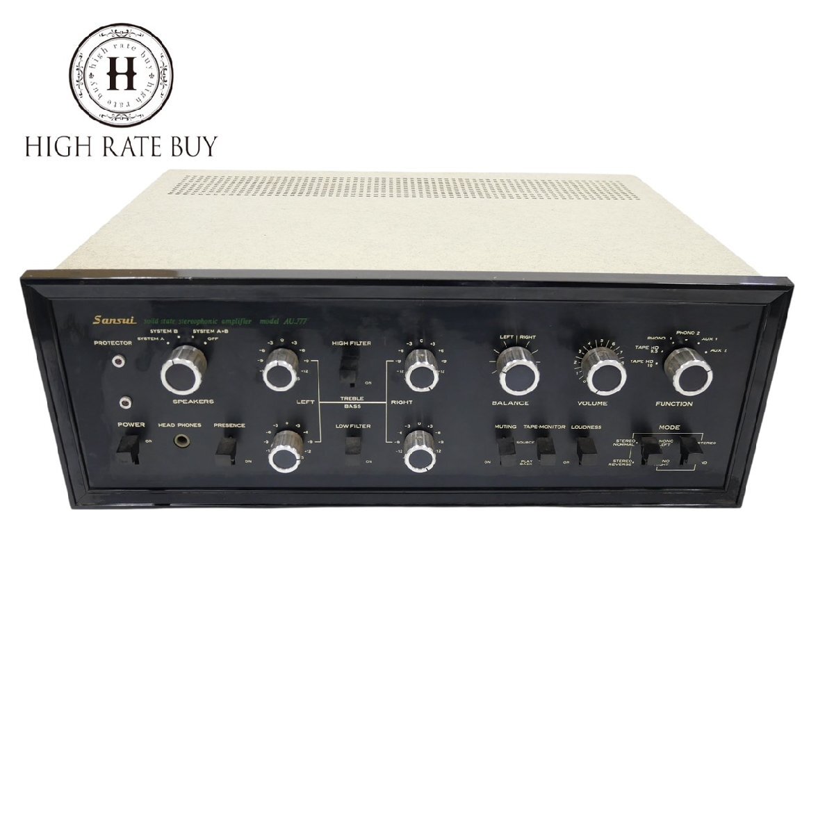 サンスイAU-α777DG 動作品 リモコン付 プリメインアンプ　SANSUI SANSUI AU-α777DGの仕様 サンスイ/山水