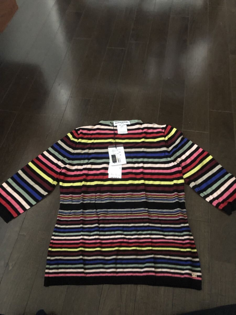 美品 SONIA RYKIEL ソニアリキエル ニット 40 ピンク 毛100% 美品 SONIA RYKIEL ソニアリキエル ニット 40 ピンク 毛100%