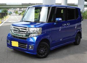 注目!後期!4WD!特別仕様車! N-BOX CUSTOM SS 衝突軽減ブレーキ*ナビ*TV*BT*プッシュスタート*パワースライドドア*シートヒーター