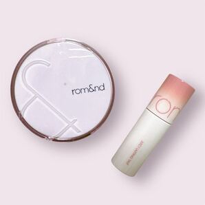 rom&nd ロムアンド 韓国コスメ 2点set☆クッションファンデ ティントグロス