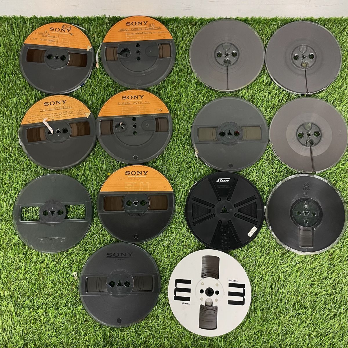 オープンリールテープ　10本セット　maxell 35-90 sony Yahoo!オークション -「maxell 35-90」の落札相場・落札価格