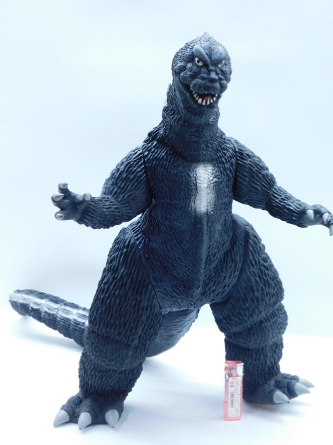 特大ゴジラ 2103] 特大キングゴジラ オレンジ成型