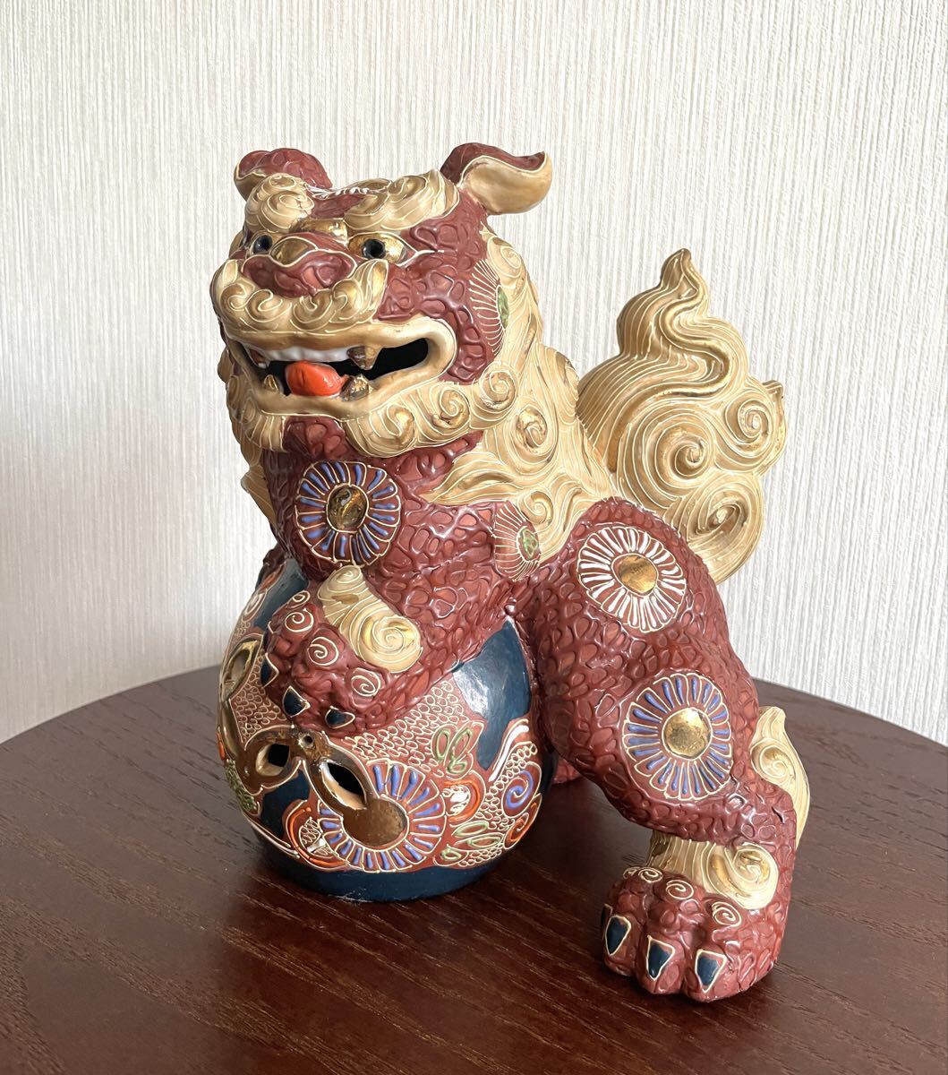 2025年最新】Yahoo!オークション -獅子 狛犬 置物(陶芸)の中古品