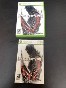 送料無料 国内本体起動確認済 Xbox360★プロトタイプ 海外版★used☆prototype☆