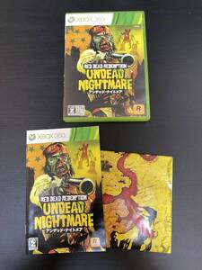 送料無料 Xbox360★レッドデッドリデンプション アンデッドナイトメア★used☆RdR Redemption☆import Japan