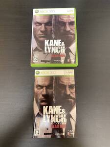 送料無料 Xbox360★ケインアンドリンチ デッドマン★used☆Kane and Lynch Dead man☆import Japan