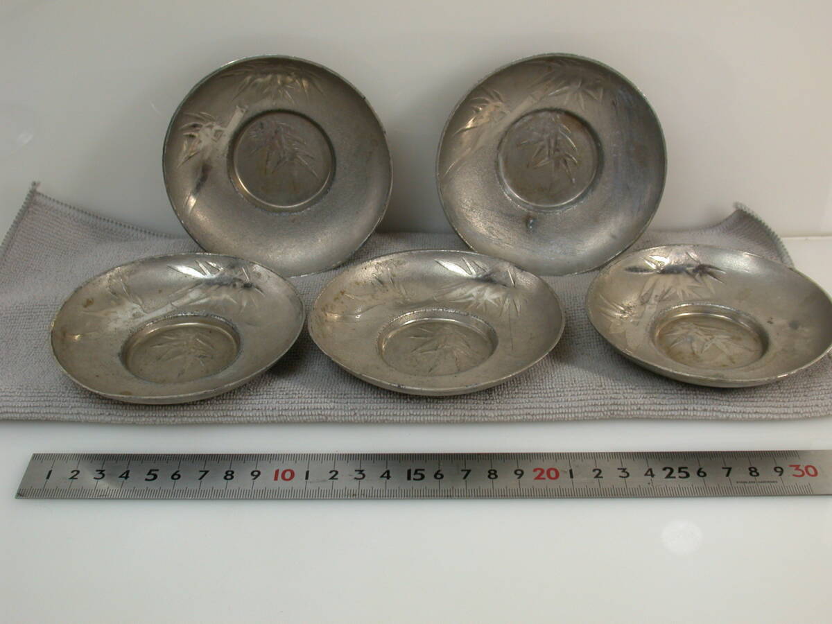 Yahoo!オークション -「錫 茶托」の落札相場・落札価格