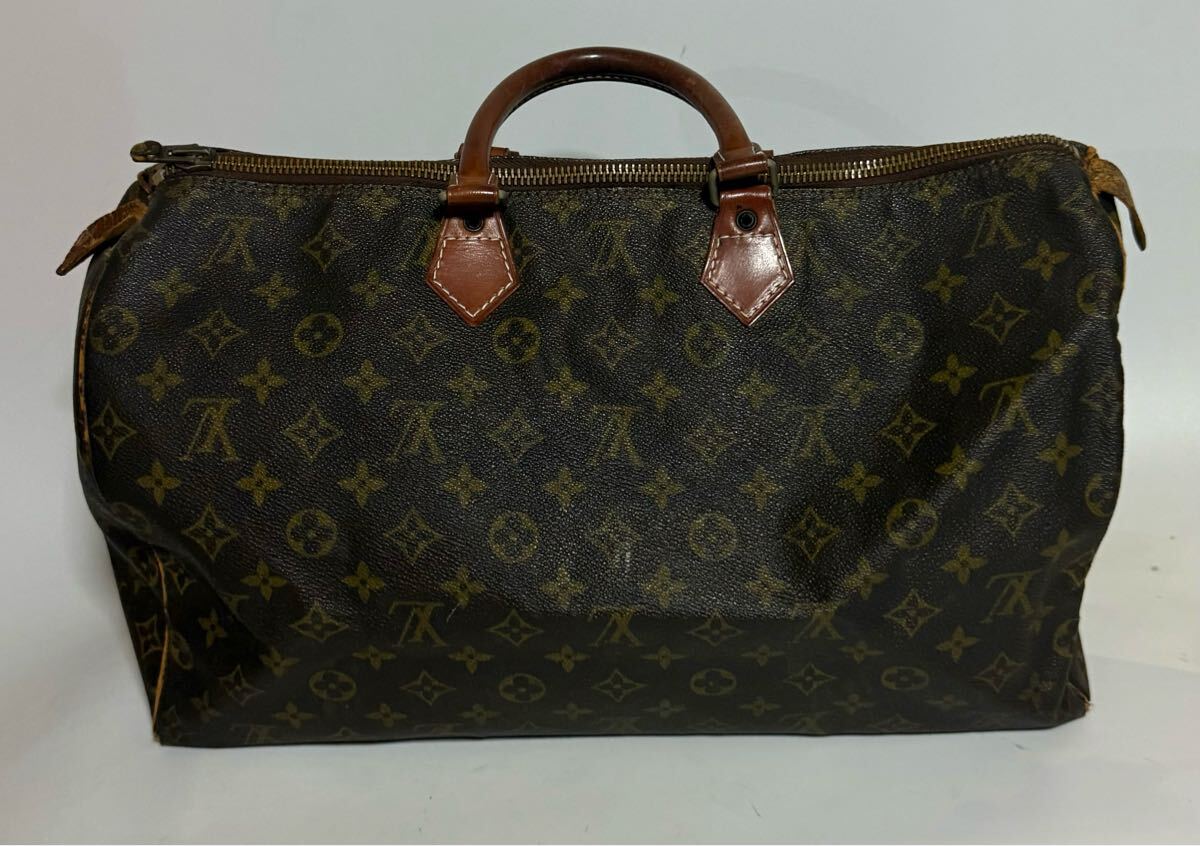 美品　LOUIS VUITTON モノグラム　スピーディ35 ヴィンテージ 美品 LOUIS VUITTON モノグラム スピーディ35 ヴィンテージ