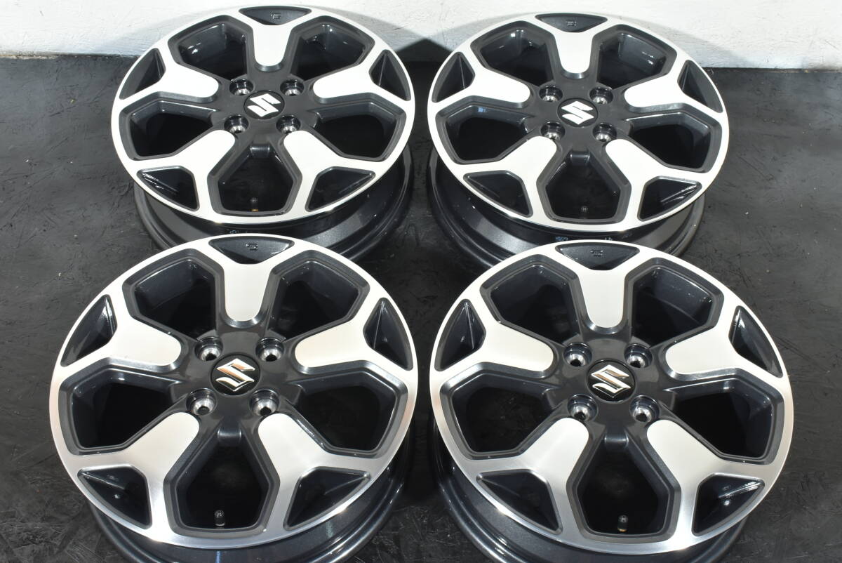 スズキパレット美品 純正アルミ＆バリタイヤ スズキパレットsw 純正タイヤホイール パレットSW 純正ホイール