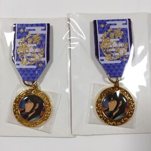 銀魂■桂小太郎■デコレーションメダル 桂 メダルバッジ 和風 バッジ 2点まとめて