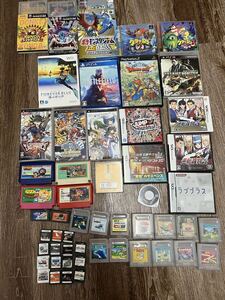 GB/GBA/FC/GC/DS/3DS/PS4 他ソフトまとめ☆ポケモン/ロックマン/テトリス/遊戯王/ジャンプ/ドンキー/聖闘士星矢/ゼルダ/逆転裁判/マリオ