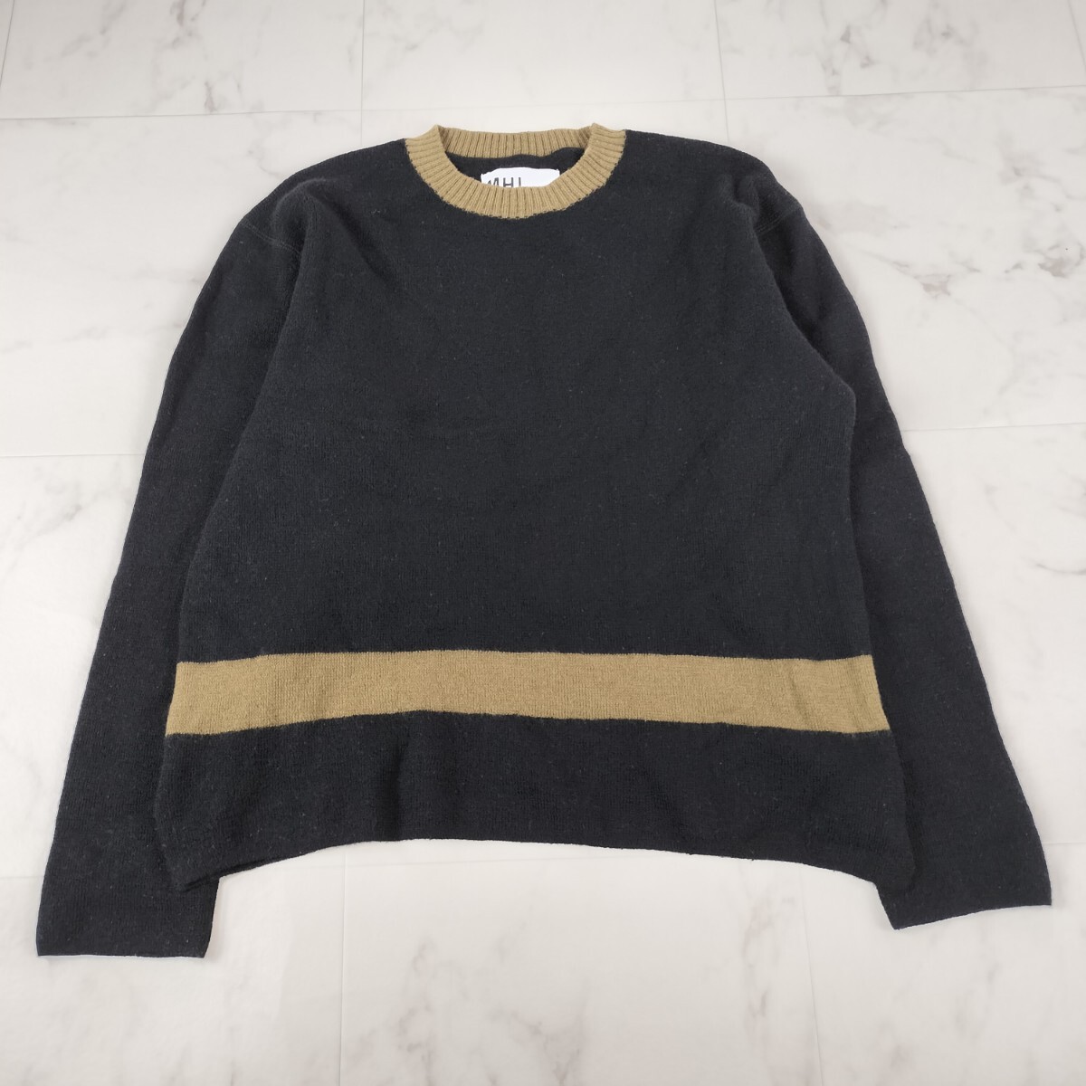 MＨL　エムエイチエル　MARGARET HOWELL　美品　ウール　Pure　