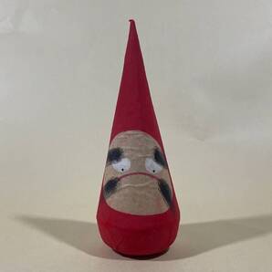 K169・新潟「泉屋の三角だるま」 郷土玩具、廃絶、子供のおもちゃ、縁起物、民俗、伝統工芸、ビンテージ