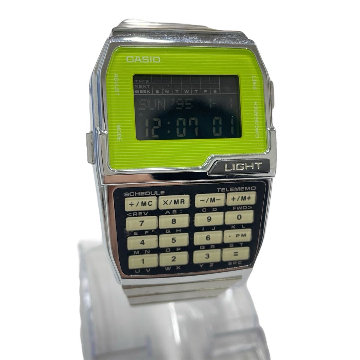 美品 casio カシオ DB-1500 動作品 1752 データバンク ヴィンテージ カシオ データバンク DB-1500/日本製/非常に良い