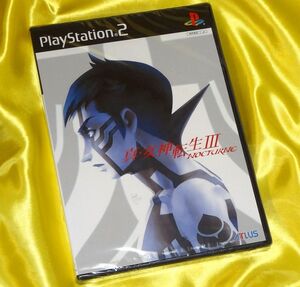 【unopened】PS2 真・女神転生III NOCTURNE TSUTAYA Original Version オリジナルジャケット&ピクチャーレーベル仕様【未開封】