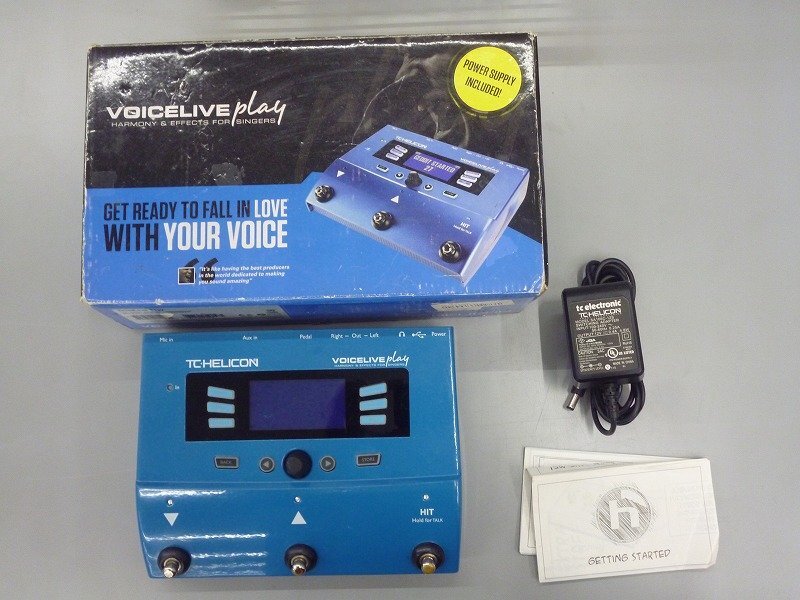 VOICELIVE play ボーカルエフェクター（中古品） Amazon | TC HELICON ボーカルエフェクター VOICELIVE PLAY【国内正規