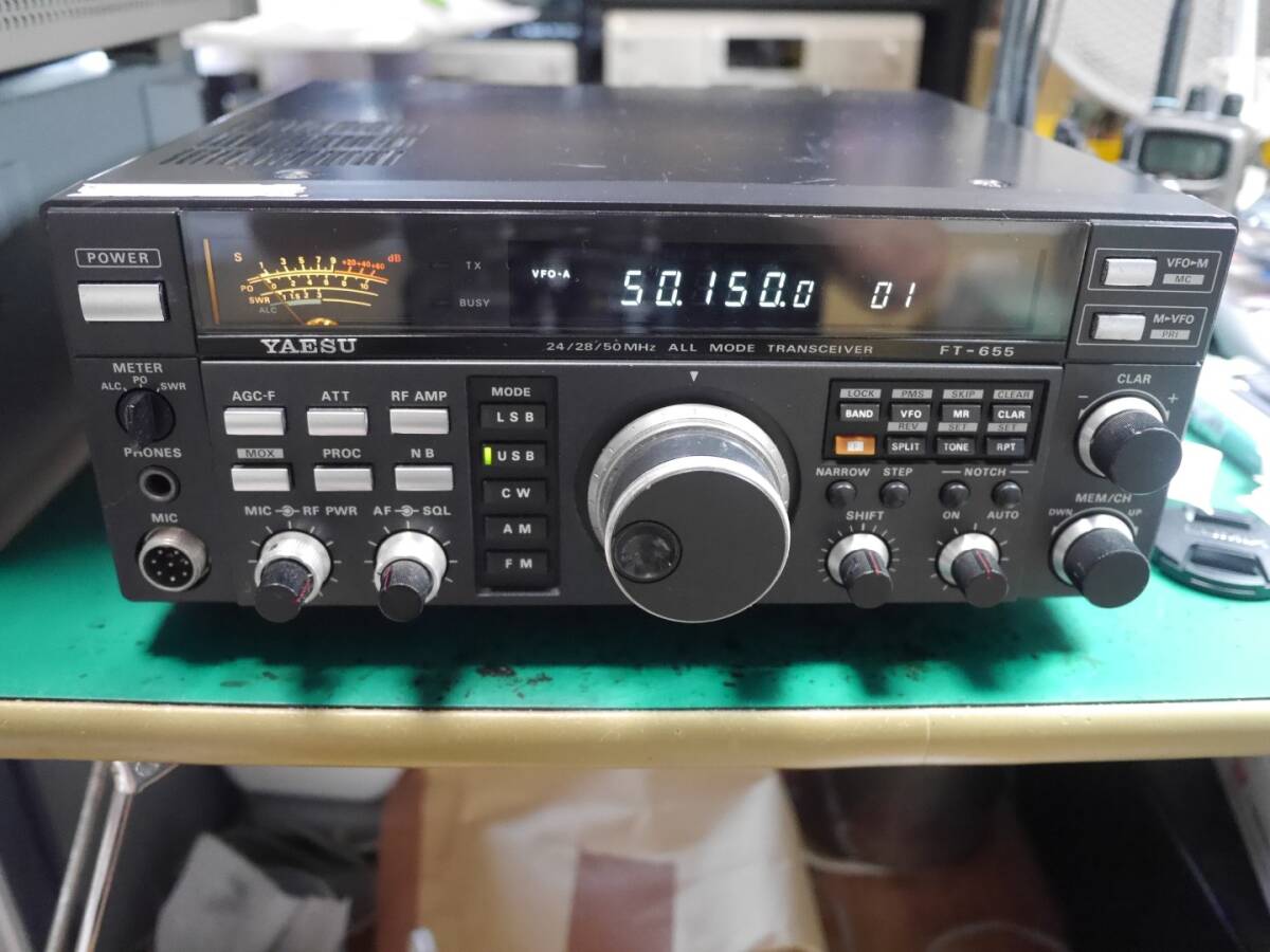YAESU FT-655 24/28/50MHzトランシーバー Yahoo!オークション -「ft-655」の落札相場・落札価格