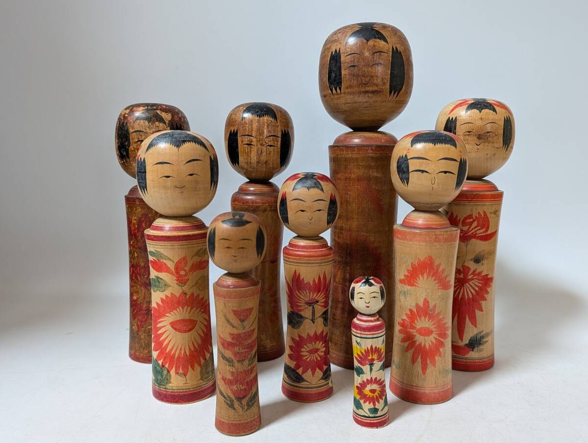 c*T様 こけしまとめて c*T様 こけしまとめて Yahoo!オークション - 昭和レトロ こけし