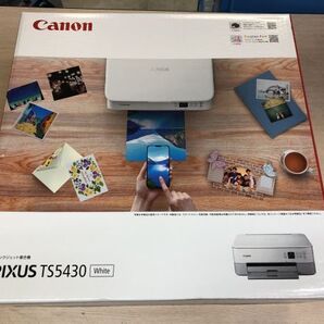 インク欠品 在庫処分 CANON プリンター PIXUS TS5430複合機ホワイト