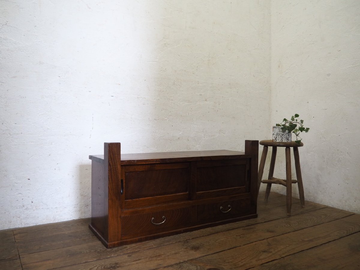 アンティーク 古い木製のローボード アンティーク ローボード ヴィンテージ」の人気商品一覧 | 安い商品を