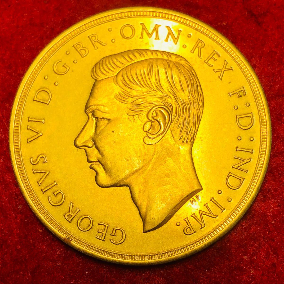 イギリス領西アフリカ　１／１０ペニー硬貨☆1938年／未使用品／ジョージ6世／ MS64ほぼトップ】NGC 1938 英領西アフリカ 1/10ペニー 銀貨