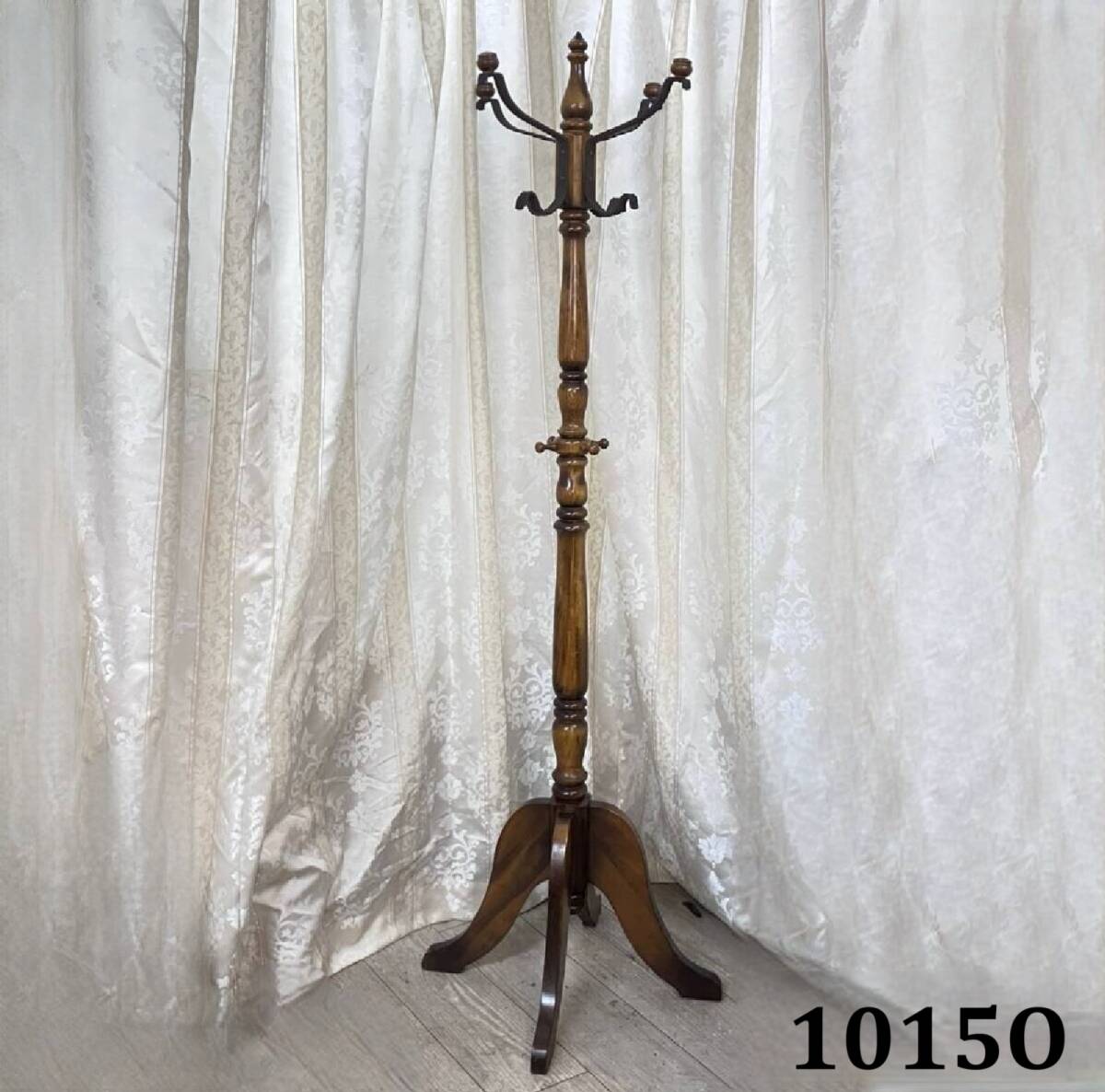 アンティーク　コートかけ ポールハンガー 大理石 アイアン コートハンガー アンティーク