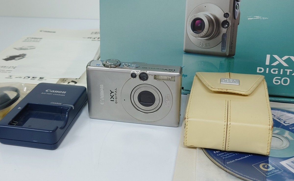 動作品キヤノン　IXY DISITAL 700 純正本革ケース　箱取説SDカード コンパクトデジタルカメラ】IXY DIGITAL 700 機種仕様