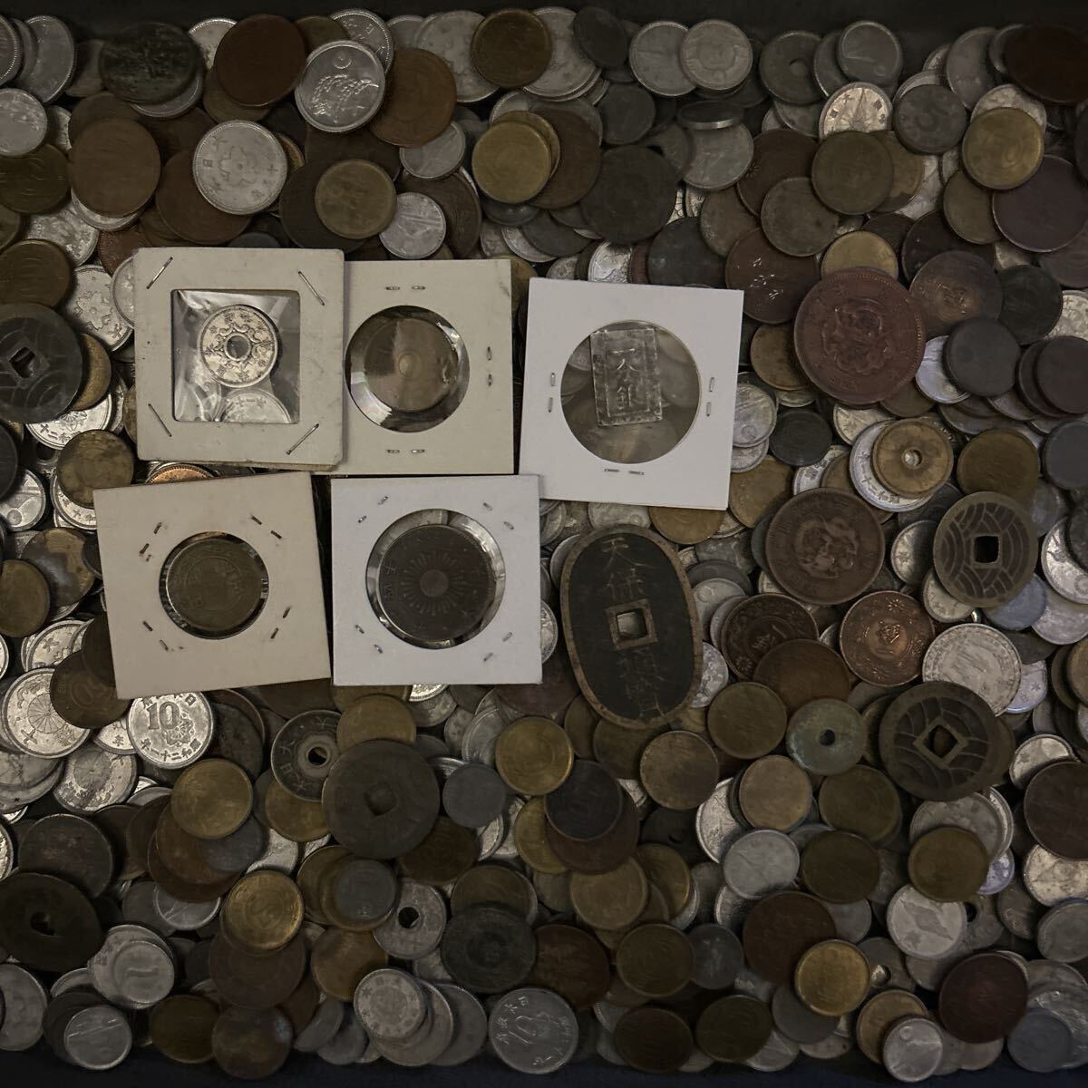 日本の旧貨幣 古銭　約5キロ まとめ売り 2025年最新】Yahoo!オークション -古銭 まとめ kg(貨幣)の中古品